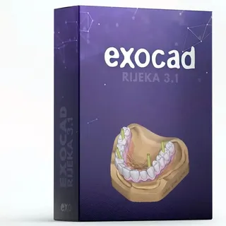 ExoCAD DentalCAD / 3.1 Rijeka - 26 (LICENÇA VITALÍCIA / WINDOWS)