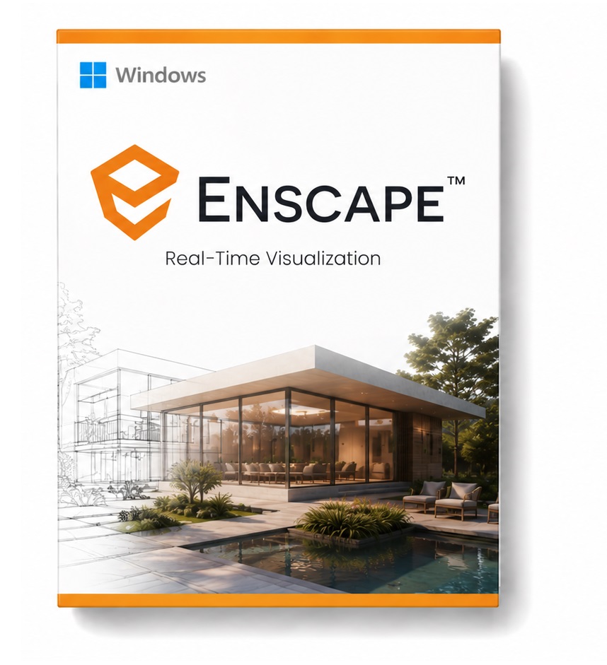 Chaos Enscape - 2026 (LICENÇA VITALÍCIA / WINDOWS)